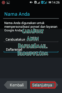 cara buat email