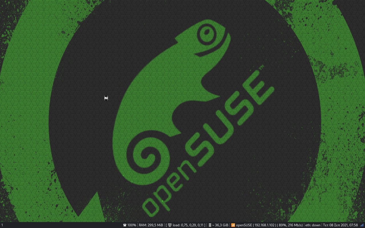 openSUSE i3wm