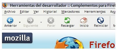 Inicio rápido en Firefox