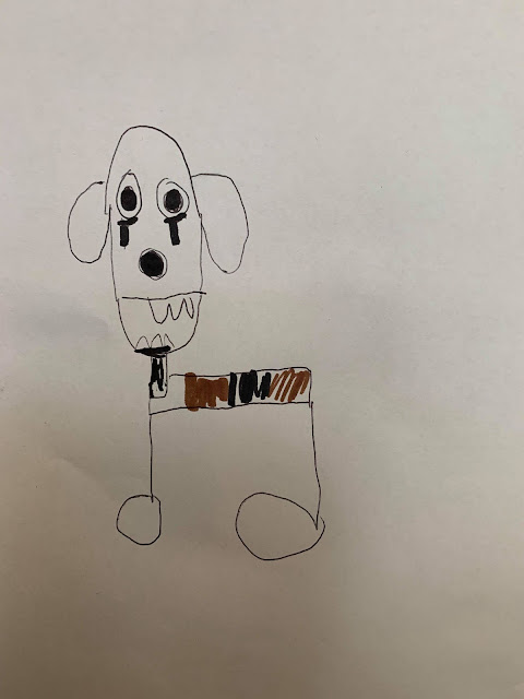 Adjectives and characterization with The Adventures of Noah by Lori Brown. Noah is a rescue dog who found his forever home. Based on a true story.