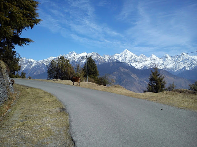 Panchachuli Peaks View