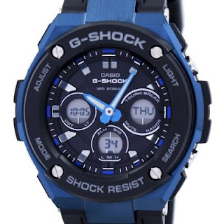 Casio G-Shock Tough Solar Shock Resistant Alarm GST-S300G-1A2 Men’s Watch