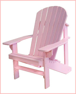 ~PINK ADIRONDACK CHAIRS ARE COOL~