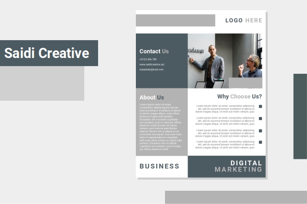 Free Marketing Business Flyer Template Word Document Fully Editable File