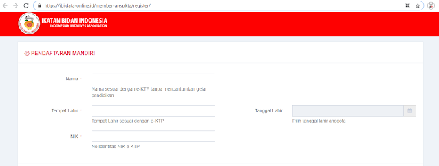 Panduan Lengkap Daftar KTA Ibi Online