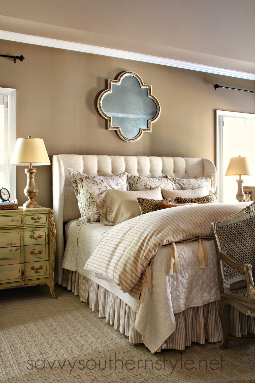 Savvy Southern Style Master Bedroom  Source List