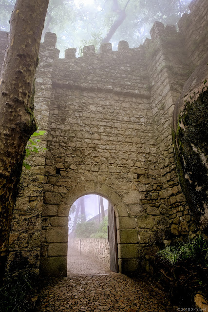 ムーアの城壁, シントラ, ポルトガル, Castle of the Moors, Castelo dos Mouros, Sintra, Portugal