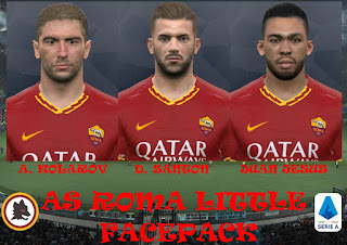 PES 2017 Mini Facepack AS Roma 2019 by Eddie Facemaker