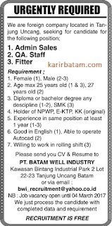 PT. Batam Well Industry