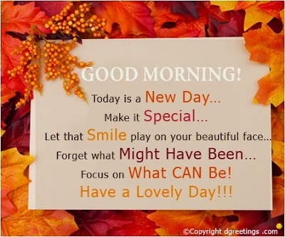 good moring