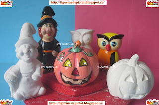 figurine de pictat dovleci halloween