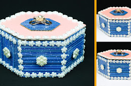 How to make a jwellery box with cardbaord