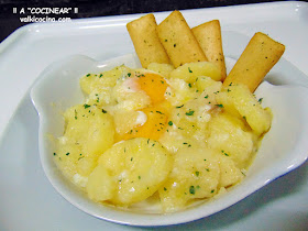 Patatas en blanco