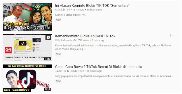 Aplikasi Tik Tok Kini Diblok (Disekat) Oleh Kementerian