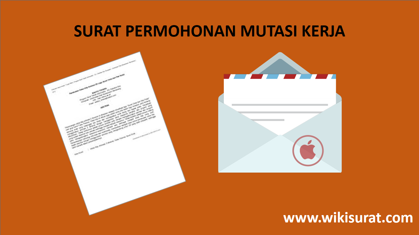 Surat Permohonan Mutasi Kerja Terbaru 2017