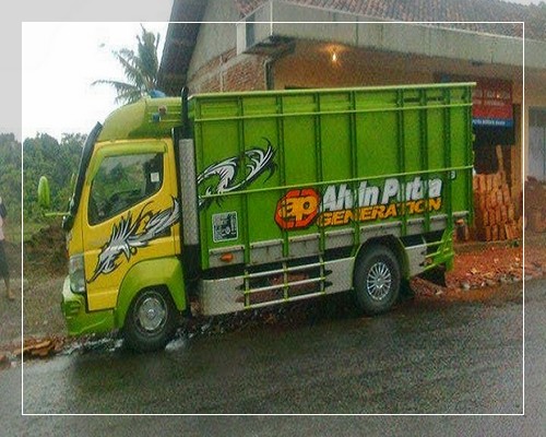 Foto modifikasi truk canter terbaru hino ragasa fuso dutro 