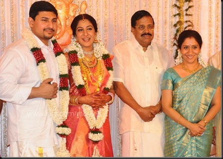 Swetha Mohan Ashwin Wedding Reception Photos5