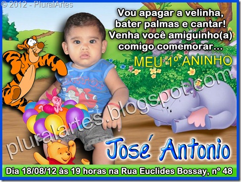 Convite José Antonio 