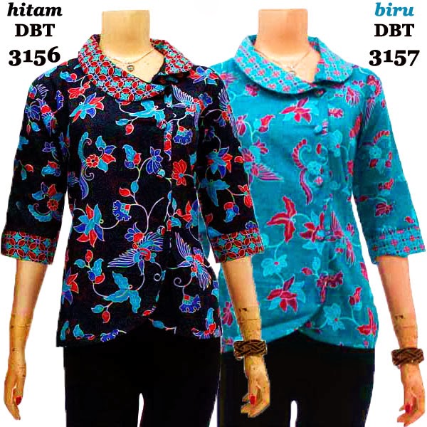 Blouse Batik  Semi Formal  Cocok Buat Ngantor Oktober 2013 