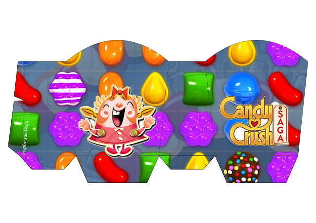 Candy Crush Party  Free Printable Box.