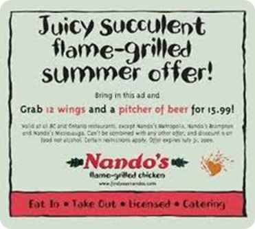 discount vouchers for nandos