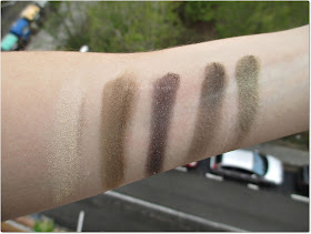 Deborah Milano - Paleta Perfect Smokey Eye 05 - Swatches