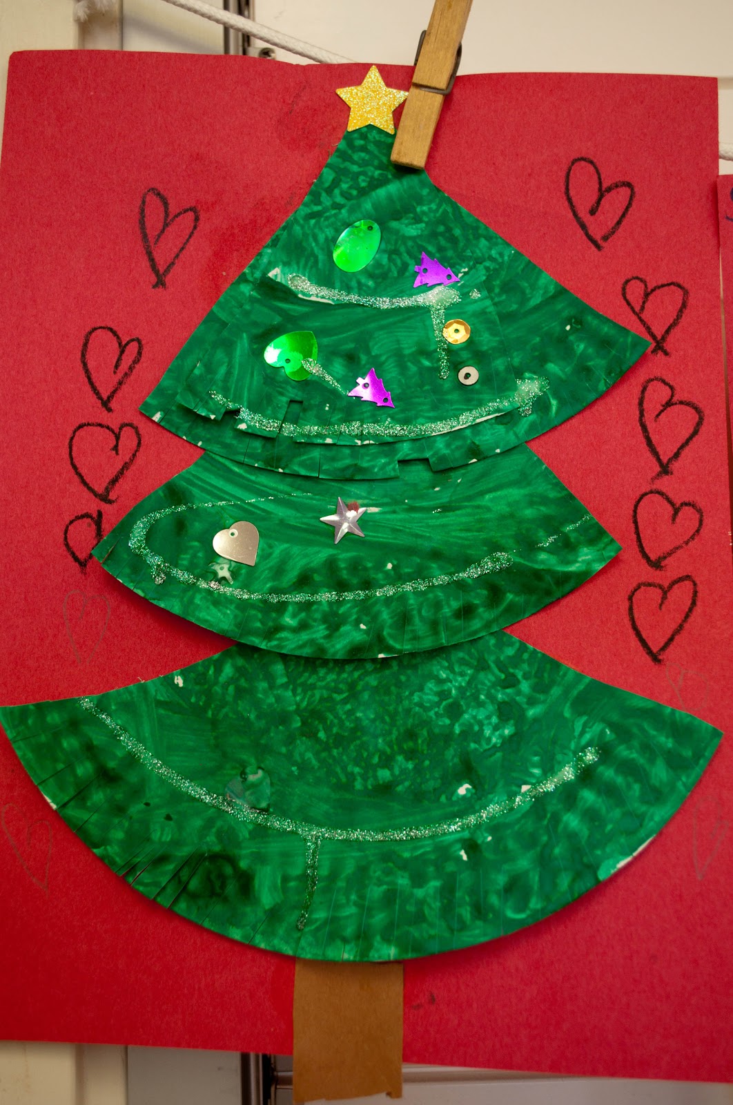 Mrs. Ricca's Kindergarten: Christmas Tree Craft