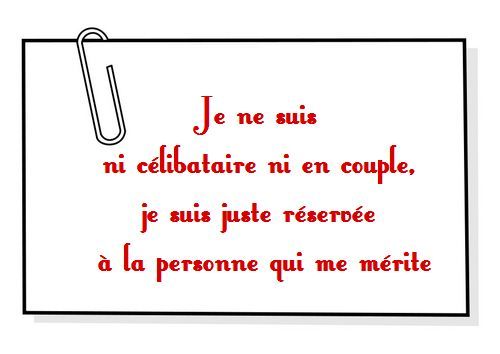 Phrase celibataire facebook