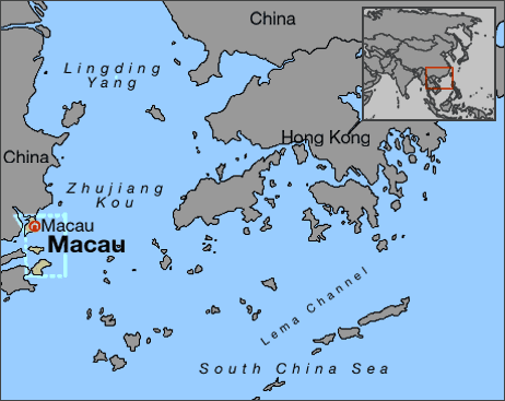 Macau  on Macau Map Gif