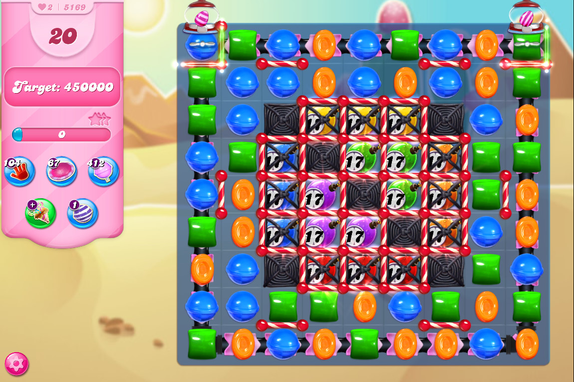 Candy Crush Saga level 5169