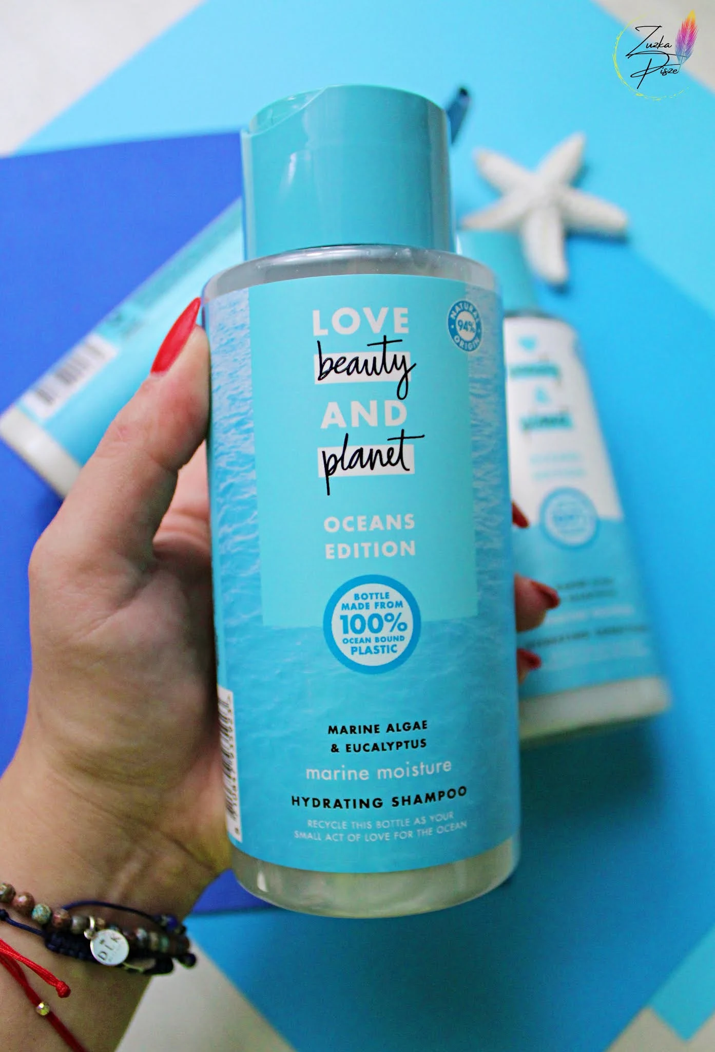 Love Beauty and Planet, Oceans Edition, Marine Moisture, Hydrating Shampoo