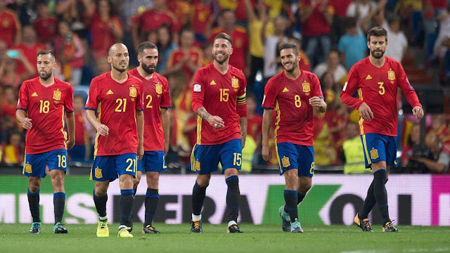 ĐT Tây Ban Nha chốt danh sách tham dự World Cup 2018