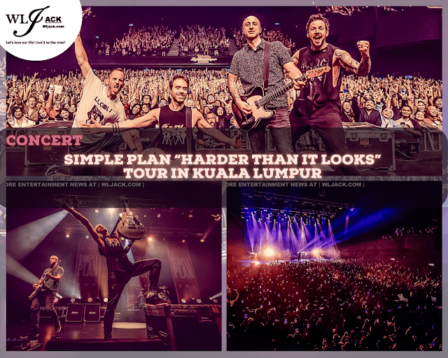  [Concert Entertainment] Simple Plan “Harder Than It Looks” Tour in Kuala Lumpur