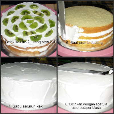 Resepi Kek Fresh Cream Buah