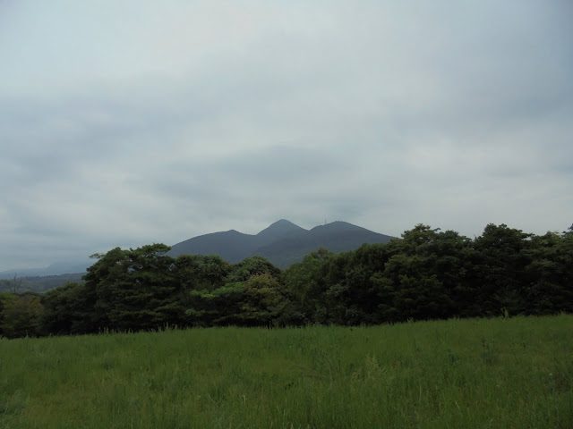 孝霊山が見えます