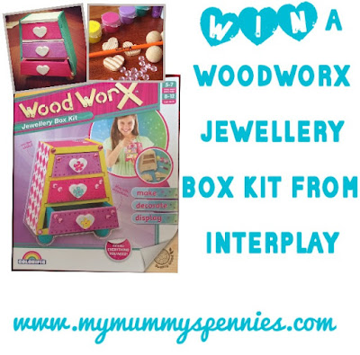 #Win a wood worx Jewellery box kit