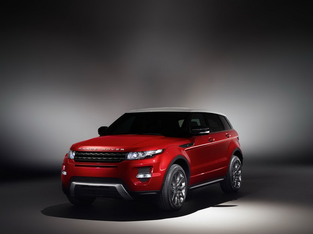 The 2012 Range Rover Evoque 5door version has made its First public debut