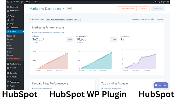 HubSpot WordPress plugin | Useful plugin for wordPress build site