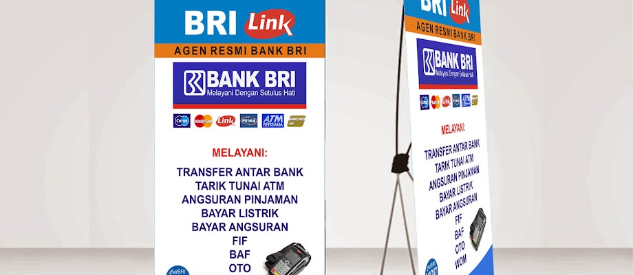 Download Desain Banner BRI Link CDR