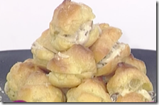 Bignè ai funghi porcini