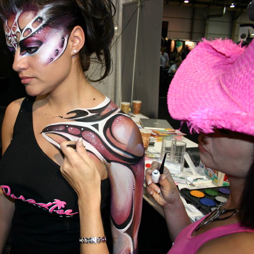 Halloween Body Painting