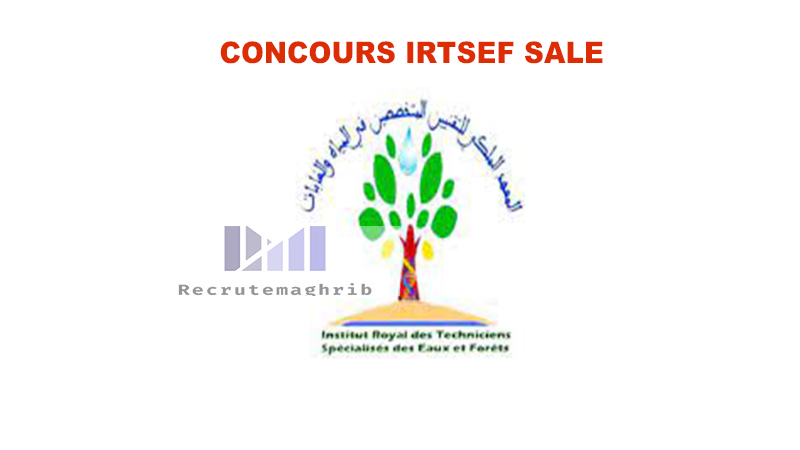 Concours IRTSEF Salé 2023-2024