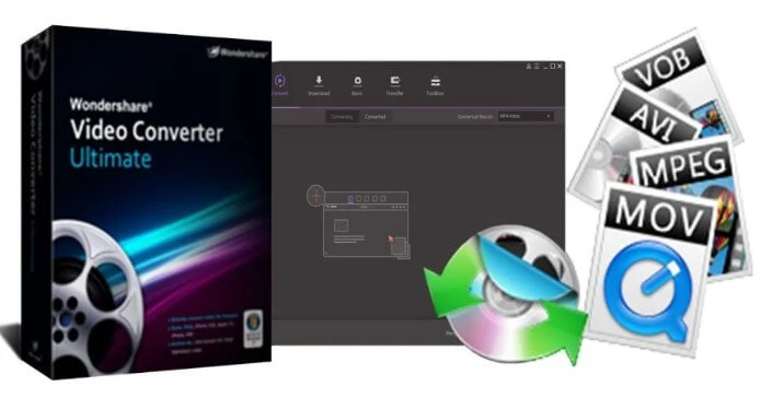 تحميل برنامج Wondershare Video Converter, تحويل صيغ الفيديو بسرعة وجودة عالية