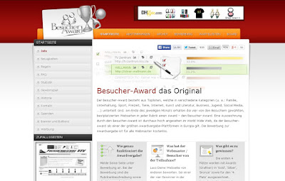 Screenshot Besucher Award