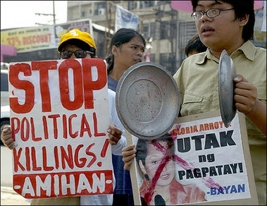 Gloria Arroyo protestors