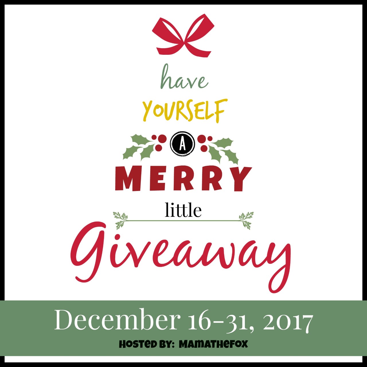 Have Yourself a Merry Little Giveaway with Paparazzi! {A Giveaway Hop Event}