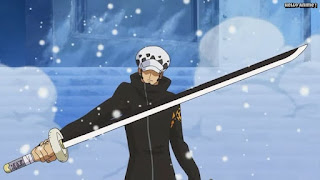 ワンピースアニメ パンクハザード編 585話 トラファルガー・ロー かっこいい トラ男 Trafalgar Law | ONE PIECE Episode 585