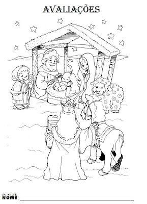 Desenho Natal on Para  So Do Educando  Capa De Prova   Natal