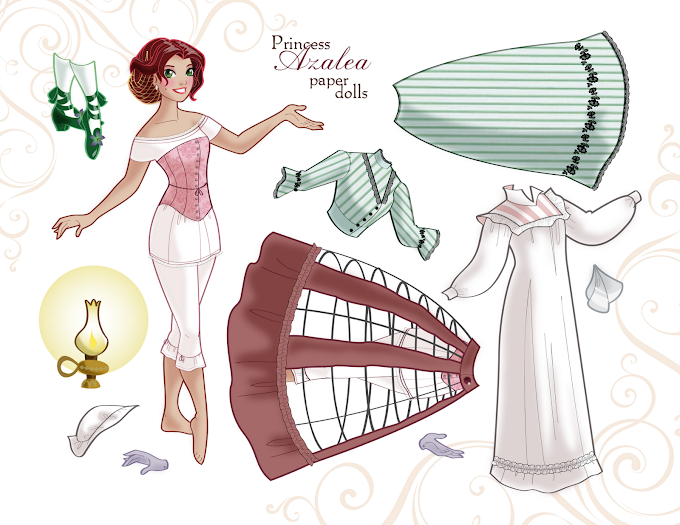 Princess Paper Dolls Printable