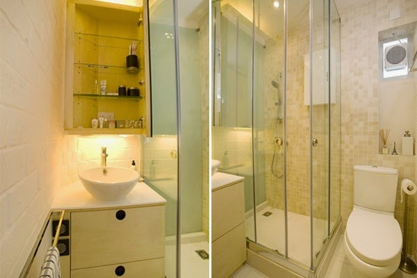 Những mẫu thiết kế phòng tắm nhỏ hẹp hiện đại 5